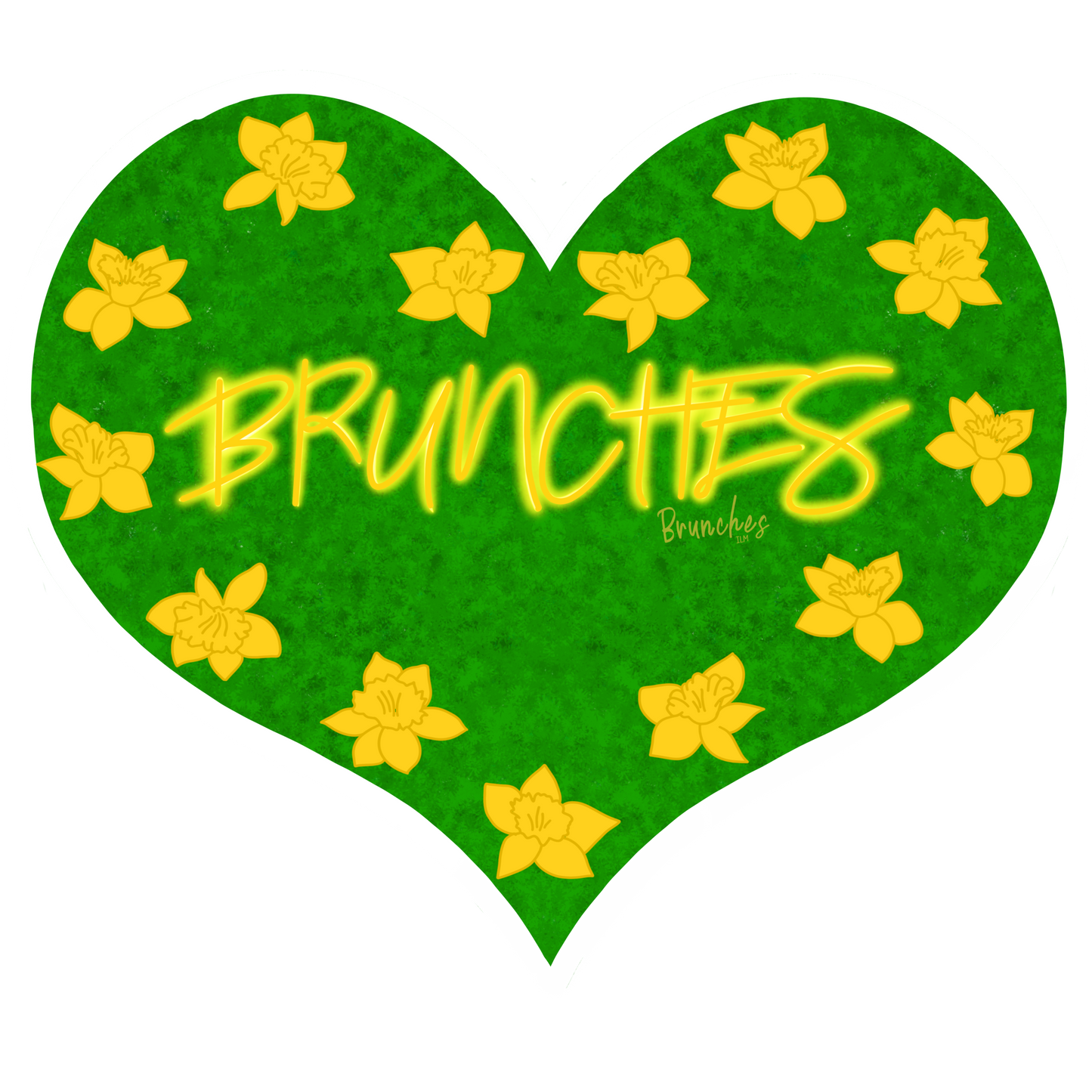 Sticker Set - Brunches Heart