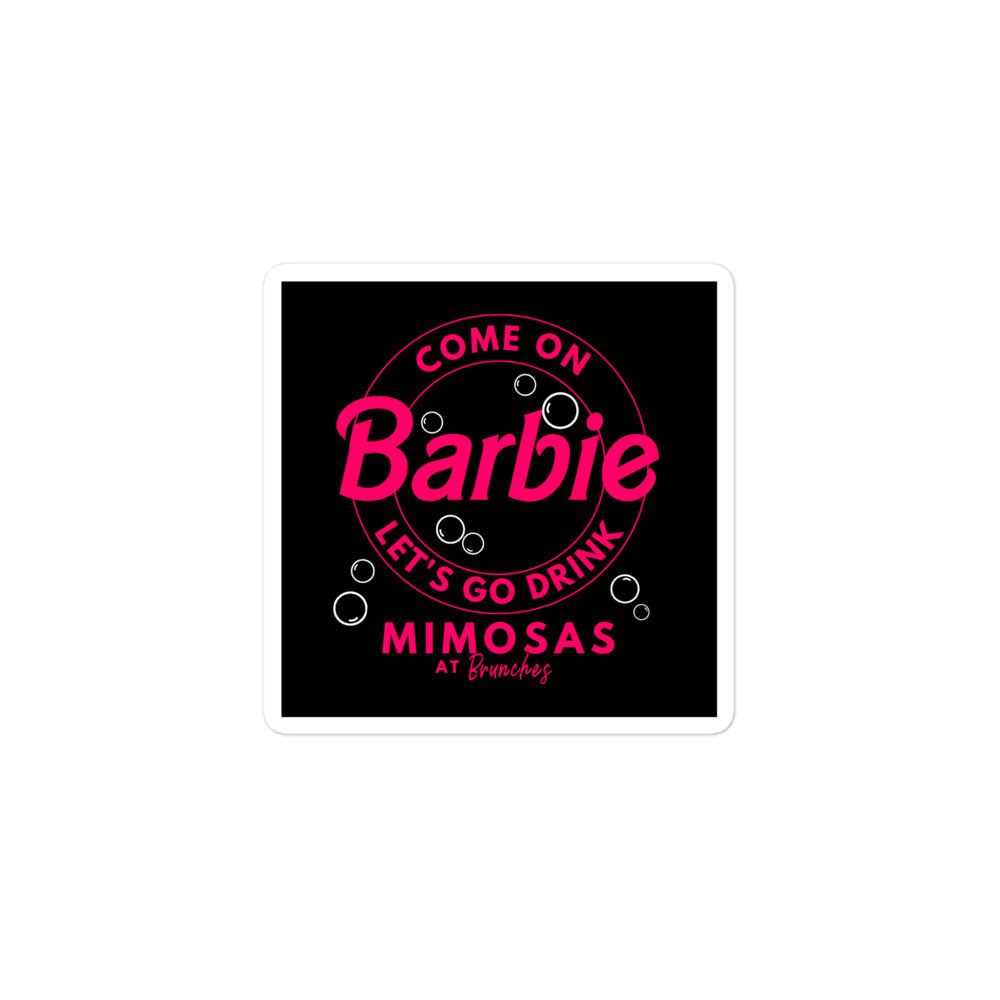 Sticker Set - Barbie