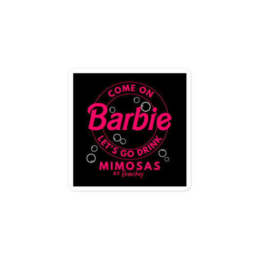 Sticker Set - Barbie