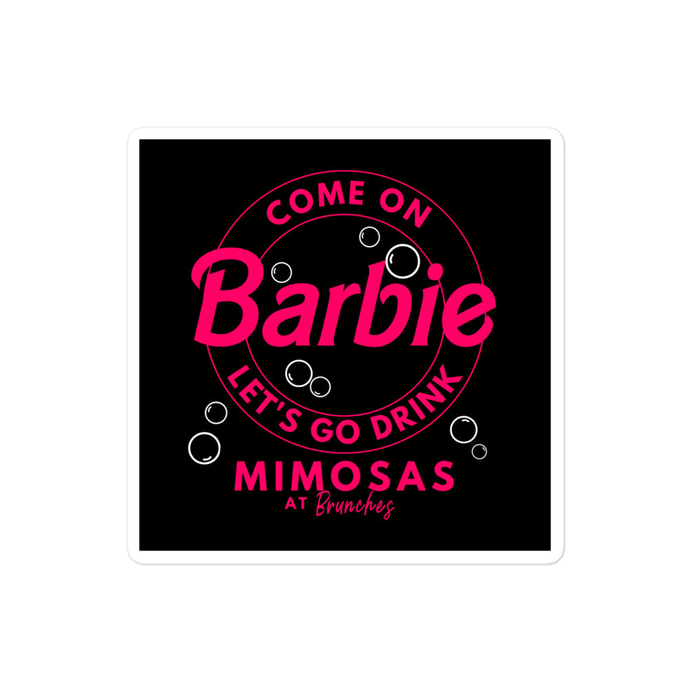 Sticker Set - Barbie